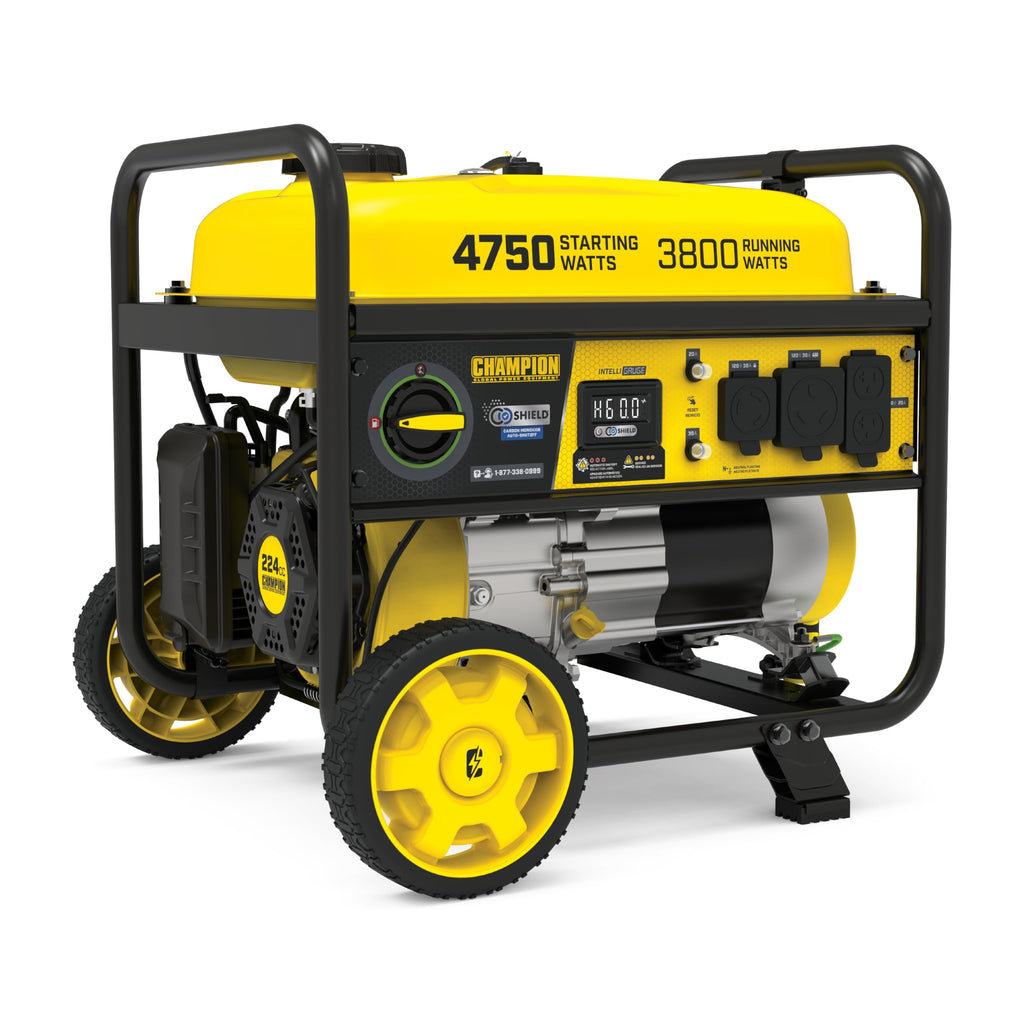 Champion Power Equipment 4750-Watt RV Ready Portable Generator with Free 3-Year Warranty, CARB Compliant