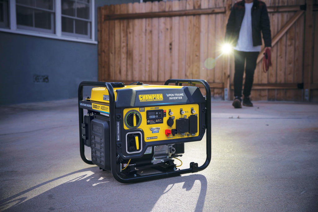 Champion Power Equipment 5500-Watt RV Ready Portable Open Frame Inverter Generator with Quiet Technology and Free 3-Year Warranty, CARB Compliant