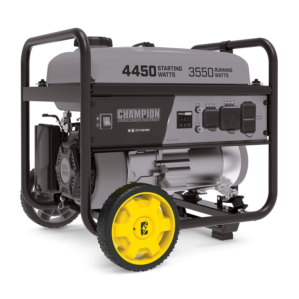 Champion Power Equipment Wheel Kit with Folding Handle and Never Flat Tires, for 2800-4750-Watt Generators