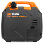 WEN 56235iX 2350-Watt Portable Inverter Generator with Fuel Shut Off and CO Sensor, Black