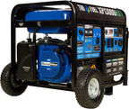 DuroMax XP13000HX 13,000-Watt Dual Fuel Portable Generator - Gas & Propane, Electric Start, Whole Home Power Backup, Transfer Switch Ready, RV & Emergency Ready