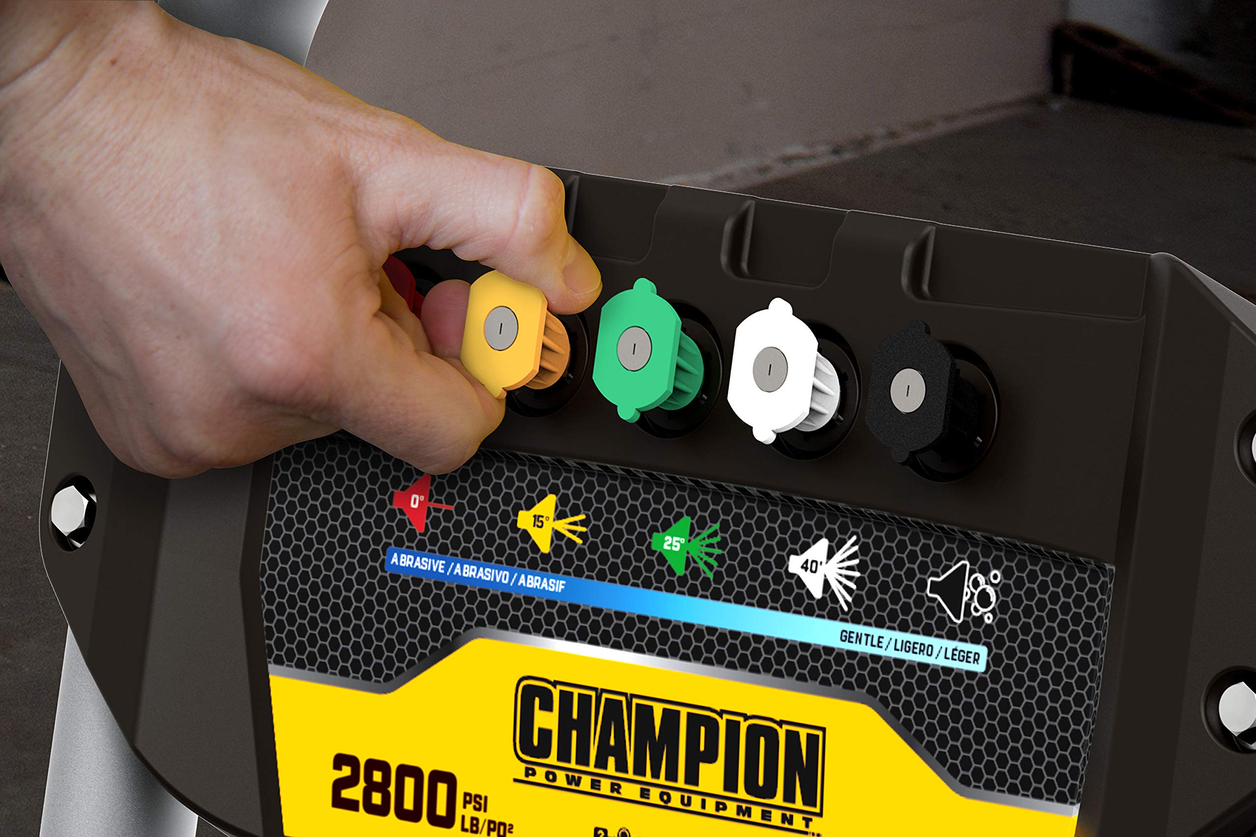 Champion Power Equipment 2800-PSI 2.1-GPM Low Profile Gas Pressure Washer