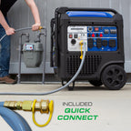 DuroMax XP16000iH 16,000-Watt Dual Fuel Portable Digital Inverter Generator - Gas & Propane, Remote Electric Start, Whole Home Power Backup, Transfer Switch Ready, RV & Emergency Ready