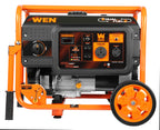 WEN DF472X 4750-Watt 120-Volt/240-Volt Dual Fuel Portable Generator with CO Shutdown Sensor