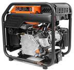 WEN GN400i RV-Ready 4000-Watt Open Frame Inverter Generator, CARB Compliant, Black/orange