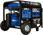 DuroMax XP13000HX 13,000-Watt Dual Fuel Portable Generator - Gas & Propane, Electric Start, Whole Home Power Backup, Transfer Switch Ready, RV & Emergency Ready