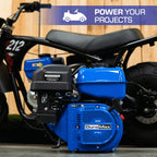 DuroMax XP23HPE 713cc 1-Inch Horizontal Shaft V-Twin Electric Start Gas Powered Multi-Use Engine