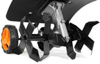 WEN 20V Max Cordless 14-Inch Brushless Electric Tiller with Two 4.0 Ah Batteries and Dual-Port Charger (20724)