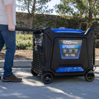 DuroMax XP4500iH 4,500-Watt Dual Fuel Portable Digital Inverter Generator - Gas & Propane, Remote Electric Start, RV & Emergency Ready