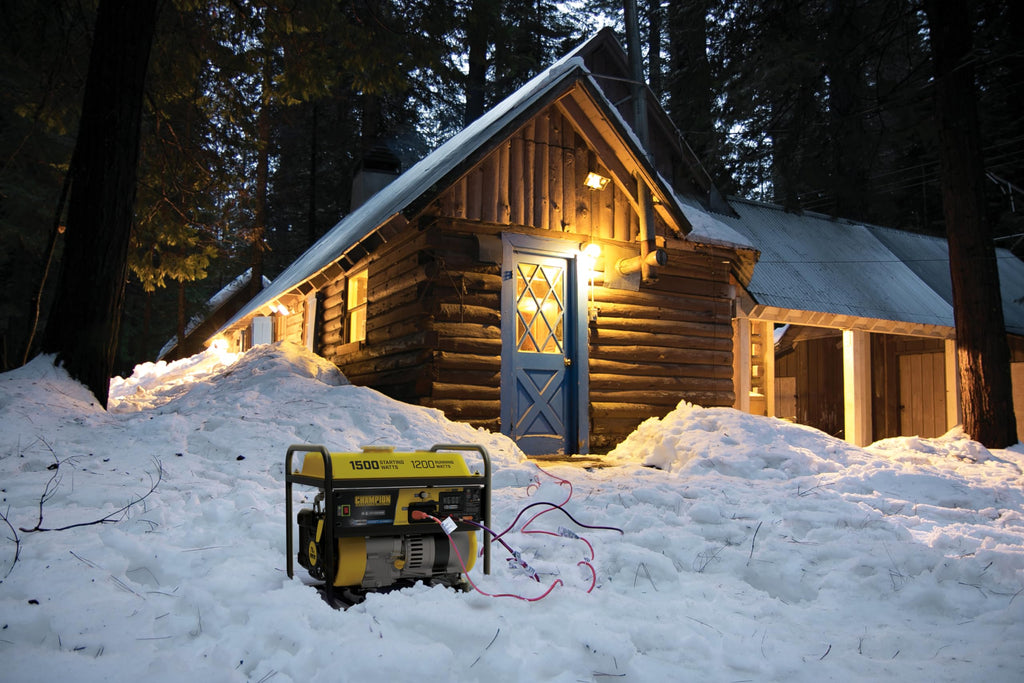 Champion Power Equipment 1500-Watt Portable Generator with Free 3-Year Warranty