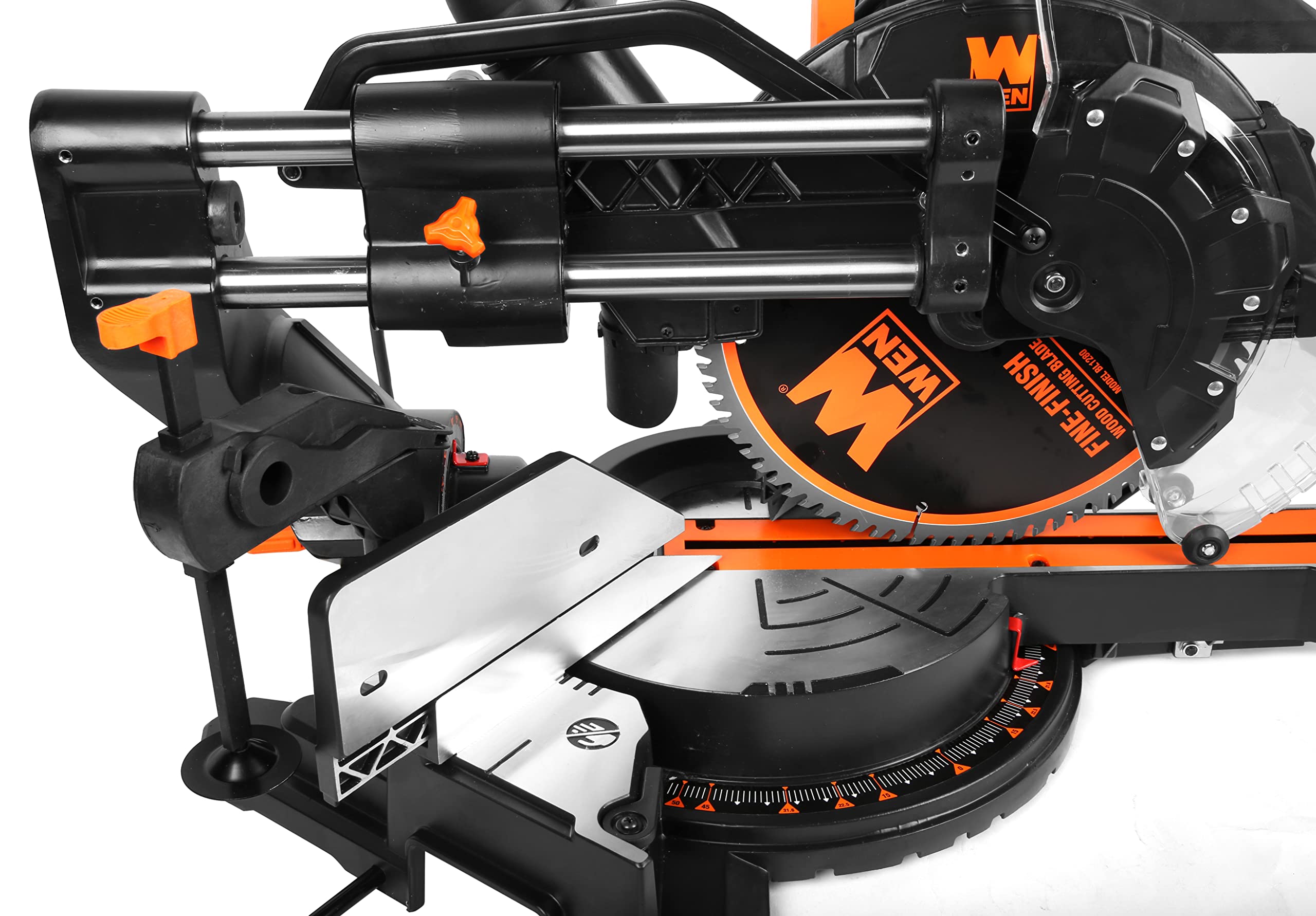 WEN MM1214T 15-Amp 12-Inch Dual Bevel Sliding Compound Miter Saw with Laser