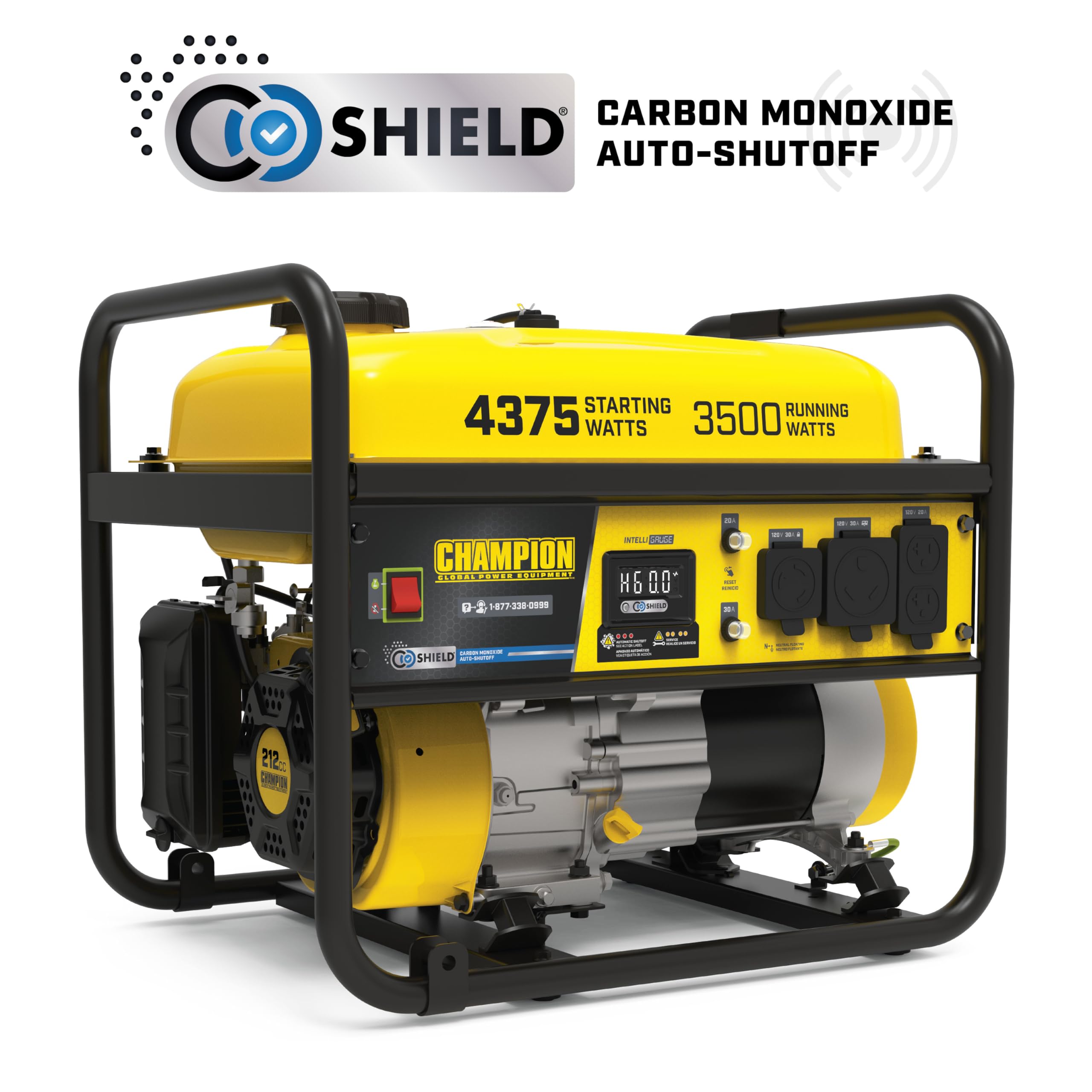 Champion Power Equipment 4375-Watt RV Ready Portable Generator with Free 3-Year Warranty