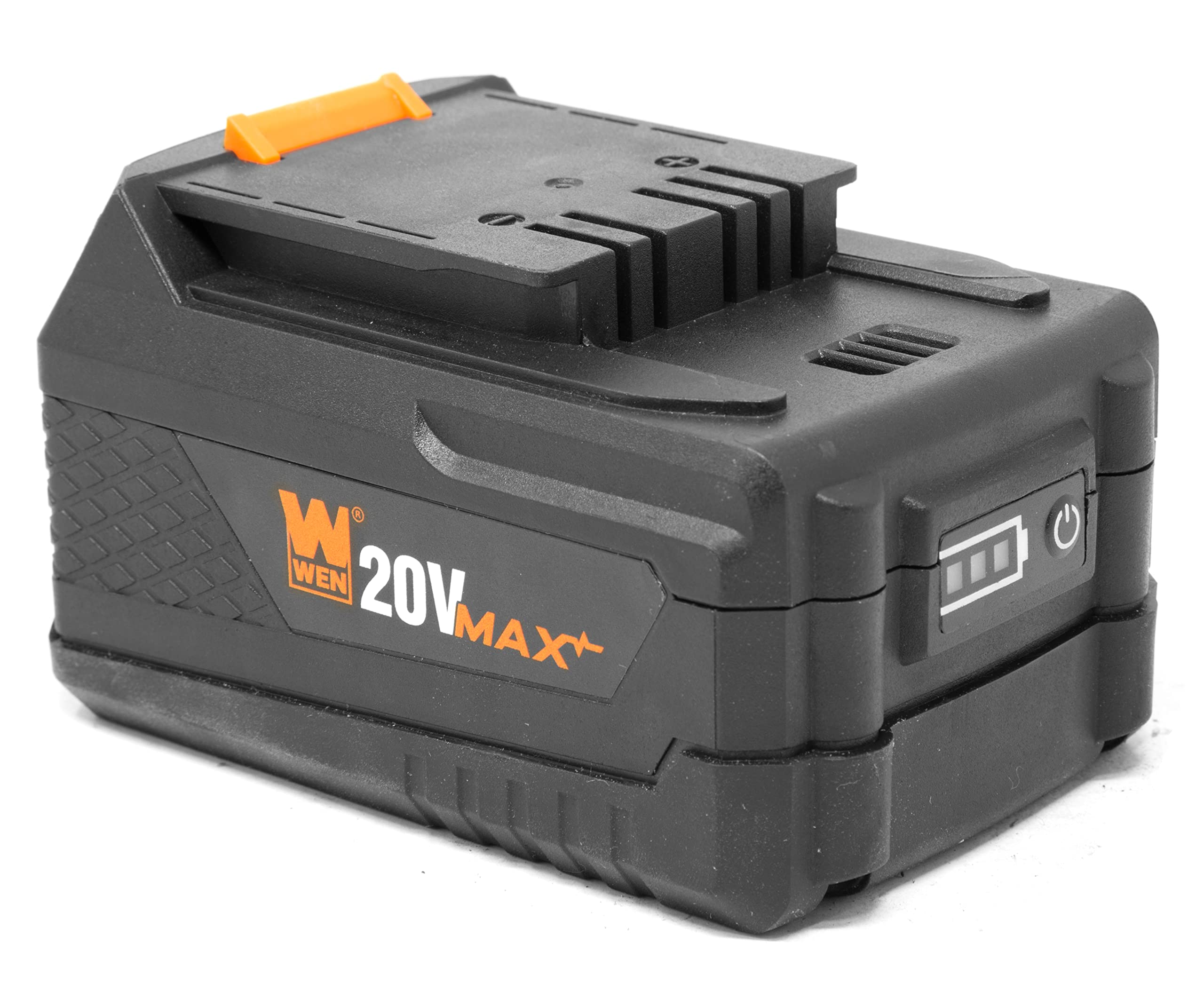WEN 20V Max 5.0 Ah Rechargeable Lithium-Ion Replacement Battery (20205),Black