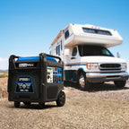 DuroMax XP16000iHT 16,000-Watt Tri Fuel Portable Digital Inverter Generator - Gas, Propane & Natural Gas, Remote Electric Start, Whole Home Power Backup, Transfer Switch Ready, RV & Emergency Ready