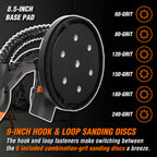 WEN Drywall Sander, Variable Speed with 15 ft. Hose (6369)