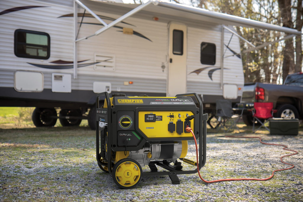 Champion Power Equipment 6875-Watt Dual Fuel Portable Generator with Free 3-Year Warranty