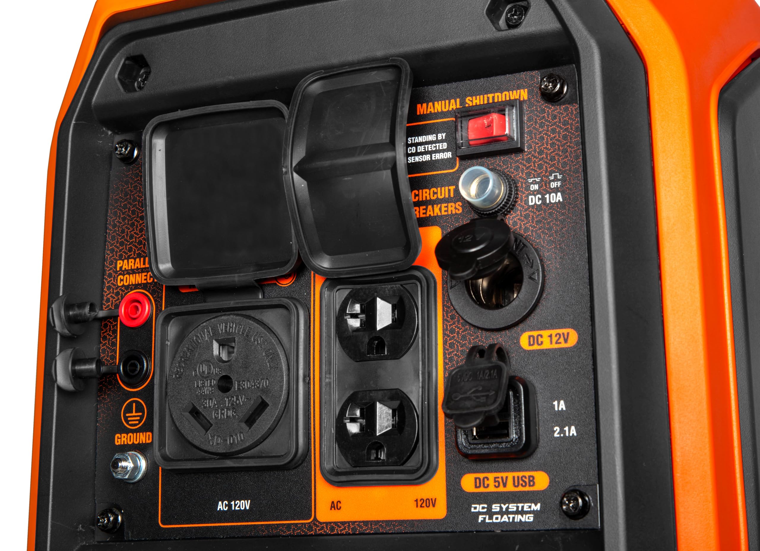 WEN 3600-Watt Portable Inverter Generator, RV-Ready, Quiet and Lightweight with Fuel Shut Off (56360i)