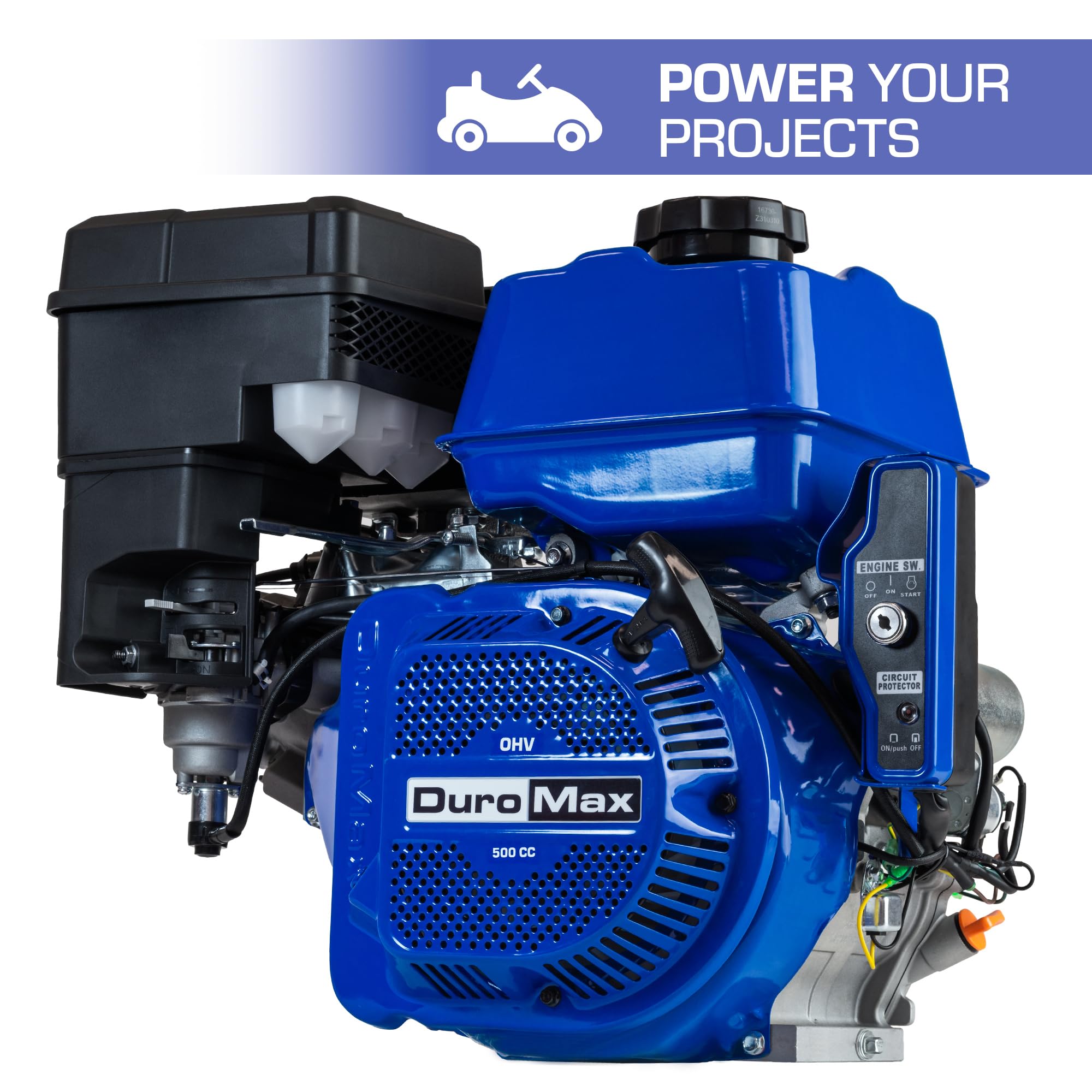 DuroMax XP18HPE 440cc Recoil/Electric Start Gas Powered, 50 State Approved, Multi-Use Engine