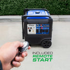 DuroMax XP16000iH 16,000-Watt Dual Fuel Portable Digital Inverter Generator - Gas & Propane, Remote Electric Start, Whole Home Power Backup, Transfer Switch Ready, RV & Emergency Ready