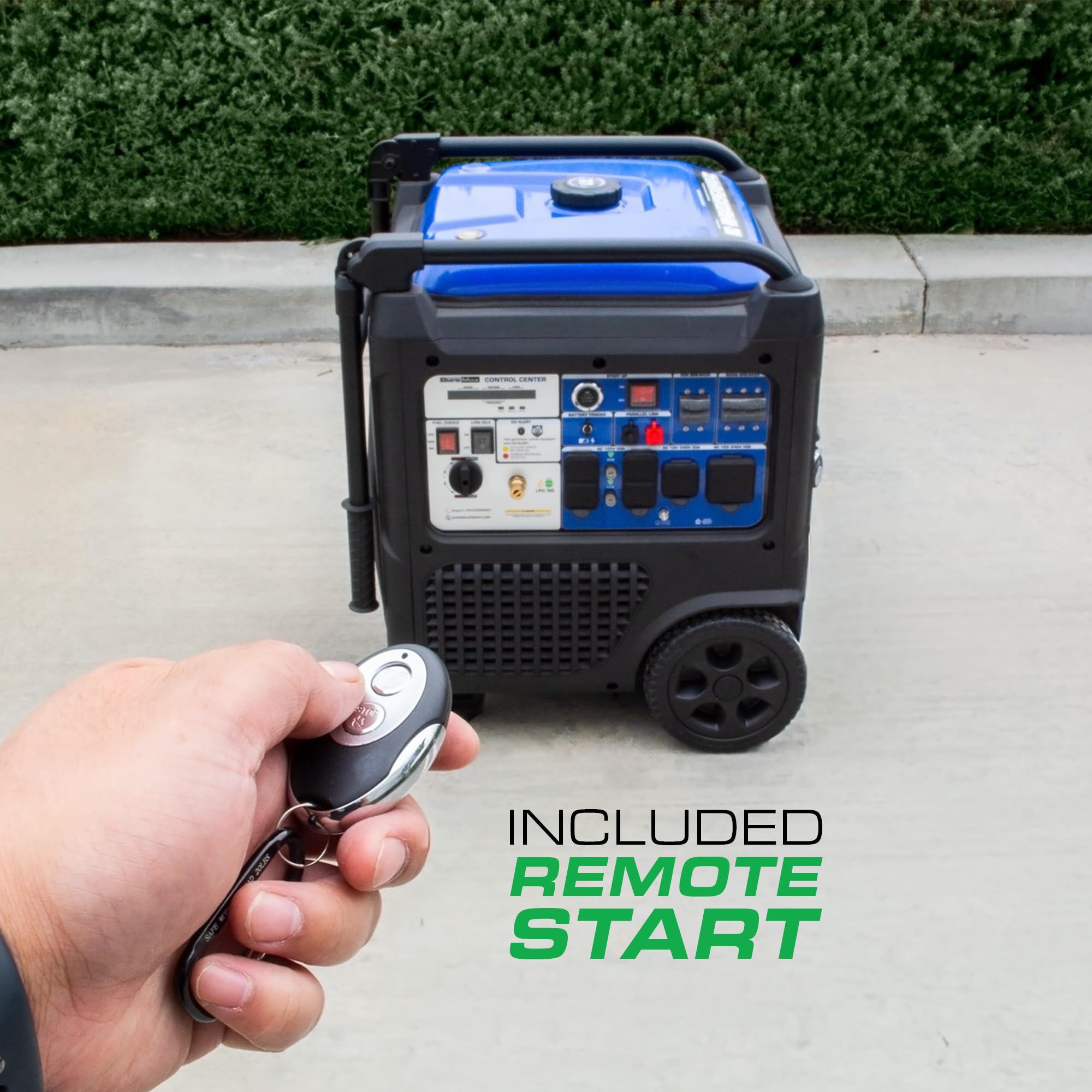 DuroMax XP2300iH 2,300-Watt Dual Fuel Portable Digital Inverter Generator - Gas & Propane, RV & Emergency Ready