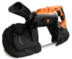 WEN Portable Band Saw for Metal, 10-Amp, Variable Speed, Handheld (94396)