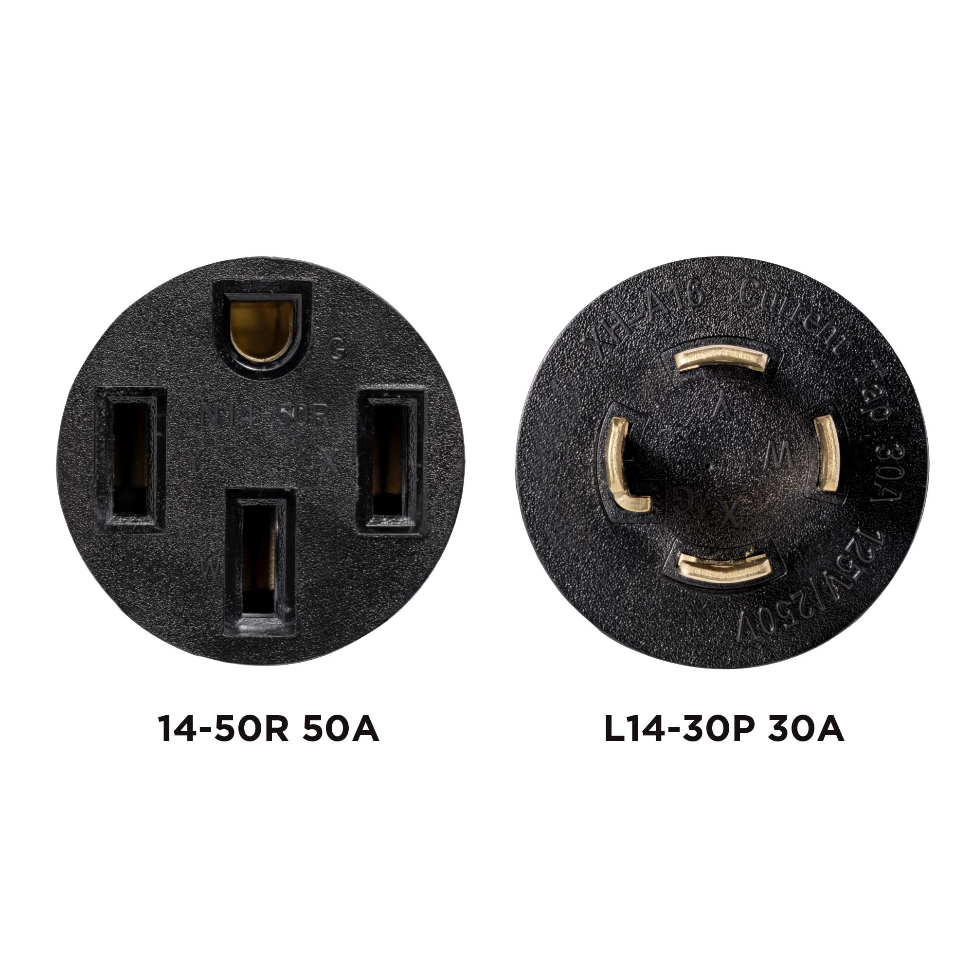 Westinghouse 302116A Generator Plug Adapter, 30A 120V L14-30P to (4X) 5-20R