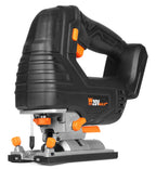 WEN Cordless Jigsaw, Brushless with Variable Speed, 20V Max 4.0 Ah Lithium Ion Battery and Charger (20667)