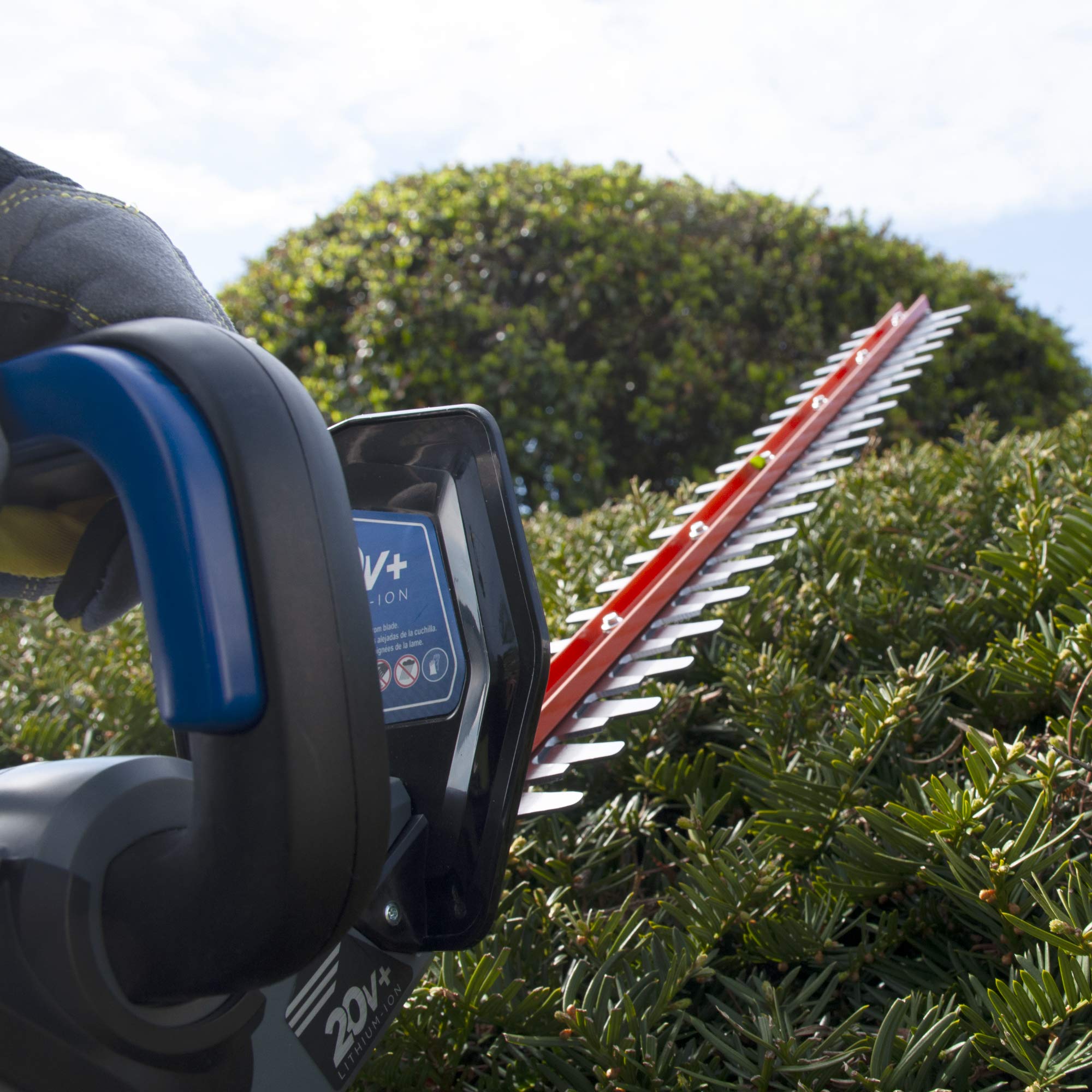 Westinghouse Outdoor Power Equipment Cordless, Hedge Trimmer and 2.0 Ah Battery and Charger, 2.0 Ah Battery and Rapid Charger Included