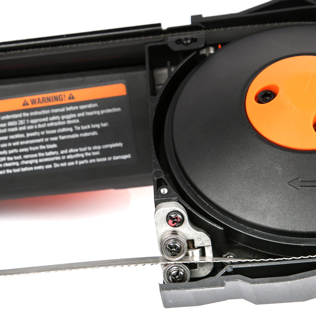WEN Portable Band Saw for Metal, 10-Amp, Variable Speed, Handheld (94396)