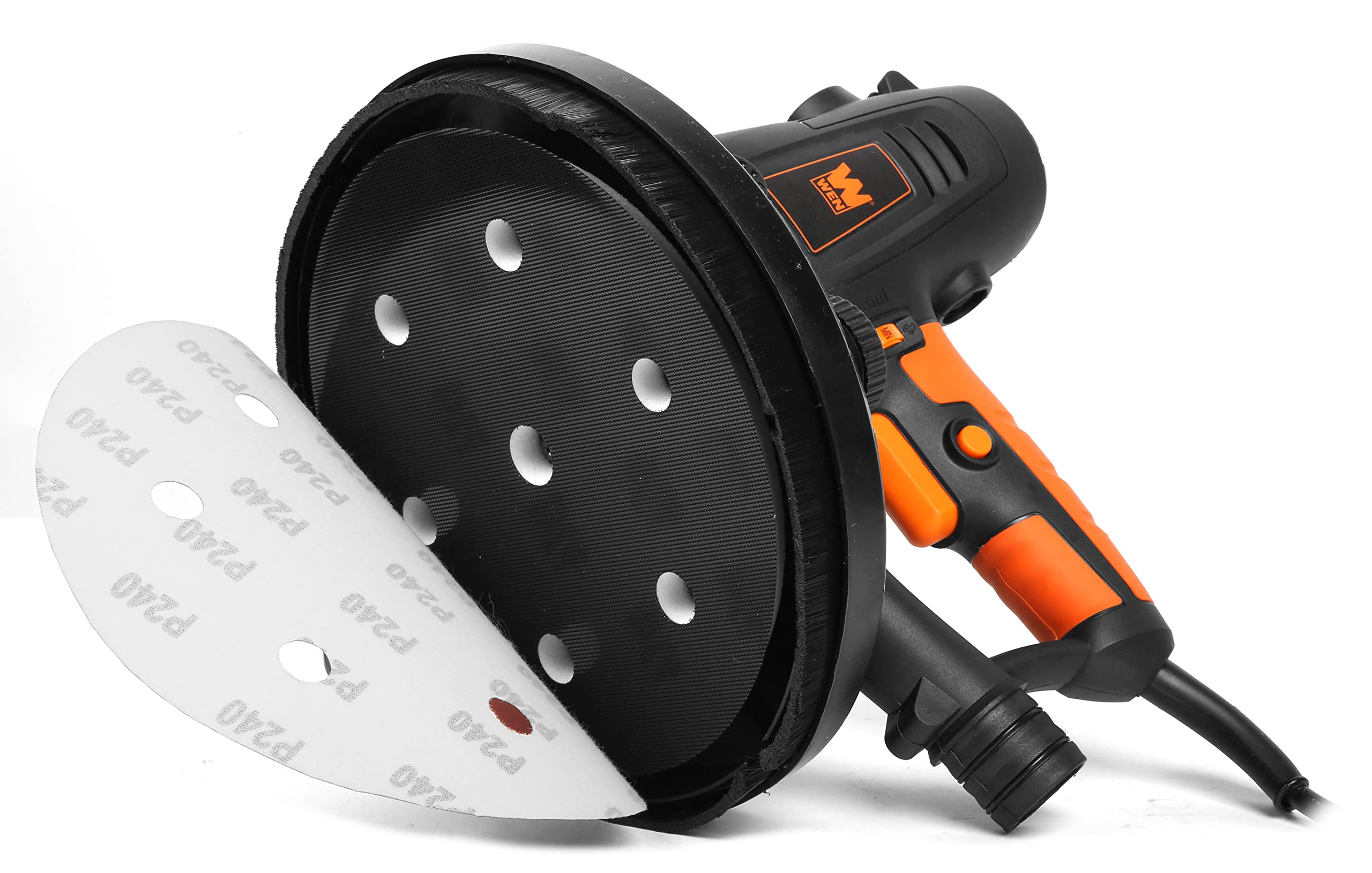 WEN DW5062 Variable Speed 5-Amp Drywall Sander with 15-Foot Dust Hose , Black
