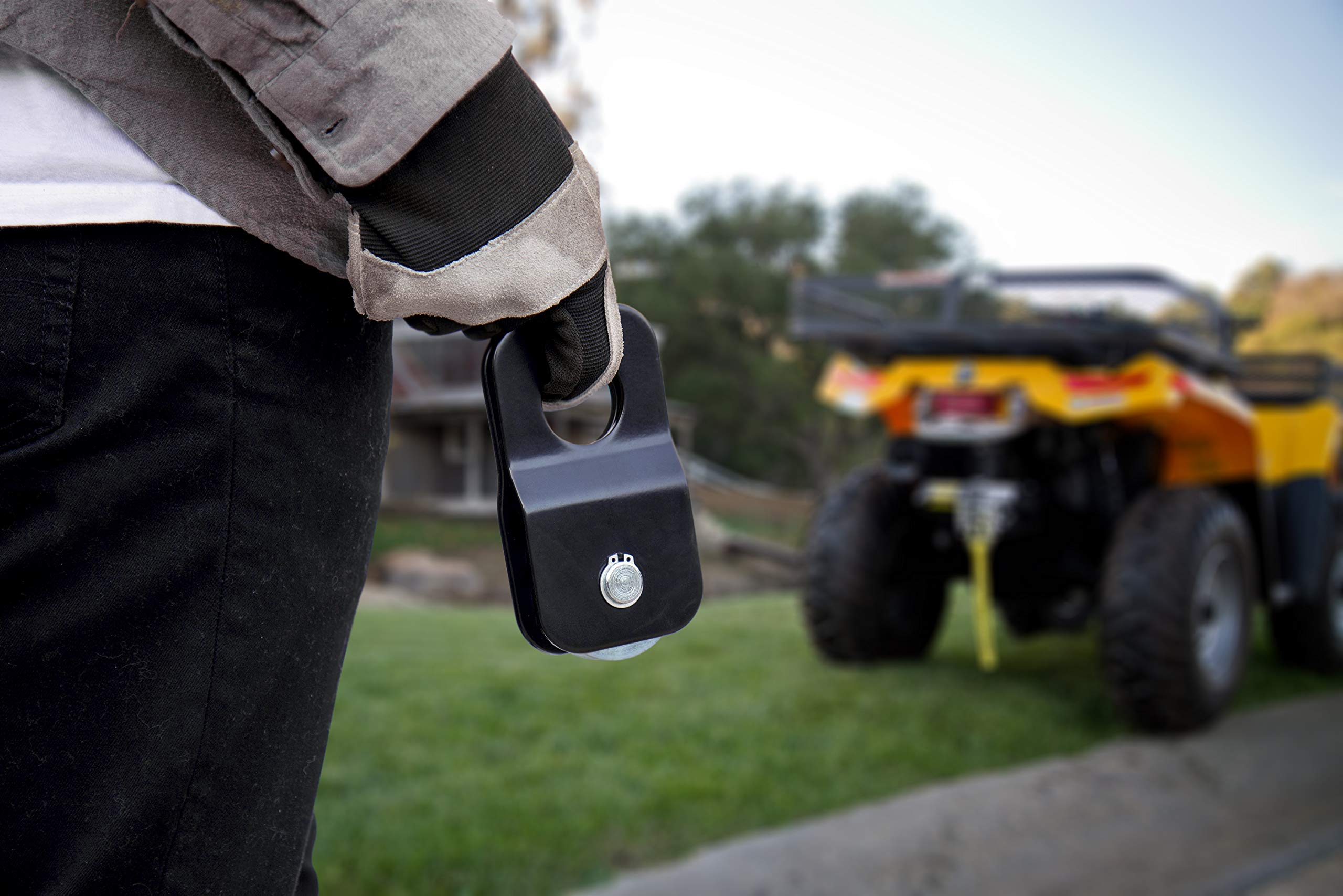 Champion Power Equipment-C11003 Snatch Block, 15,000 lb.