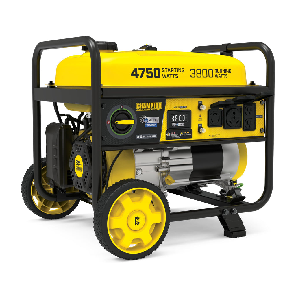 Champion Power Equipment 4750-Watt RV Ready Portable Generator with Free 3-Year Warranty, CARB Compliant