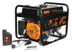 WEN DF472X 4750-Watt 120-Volt/240-Volt Dual Fuel Portable Generator with CO Shutdown Sensor