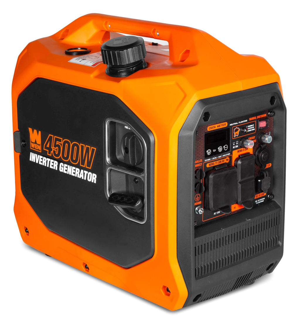 WEN 3600-Watt Portable Inverter Generator, RV-Ready, Quiet and Lightweight with Fuel Shut Off (56360i)