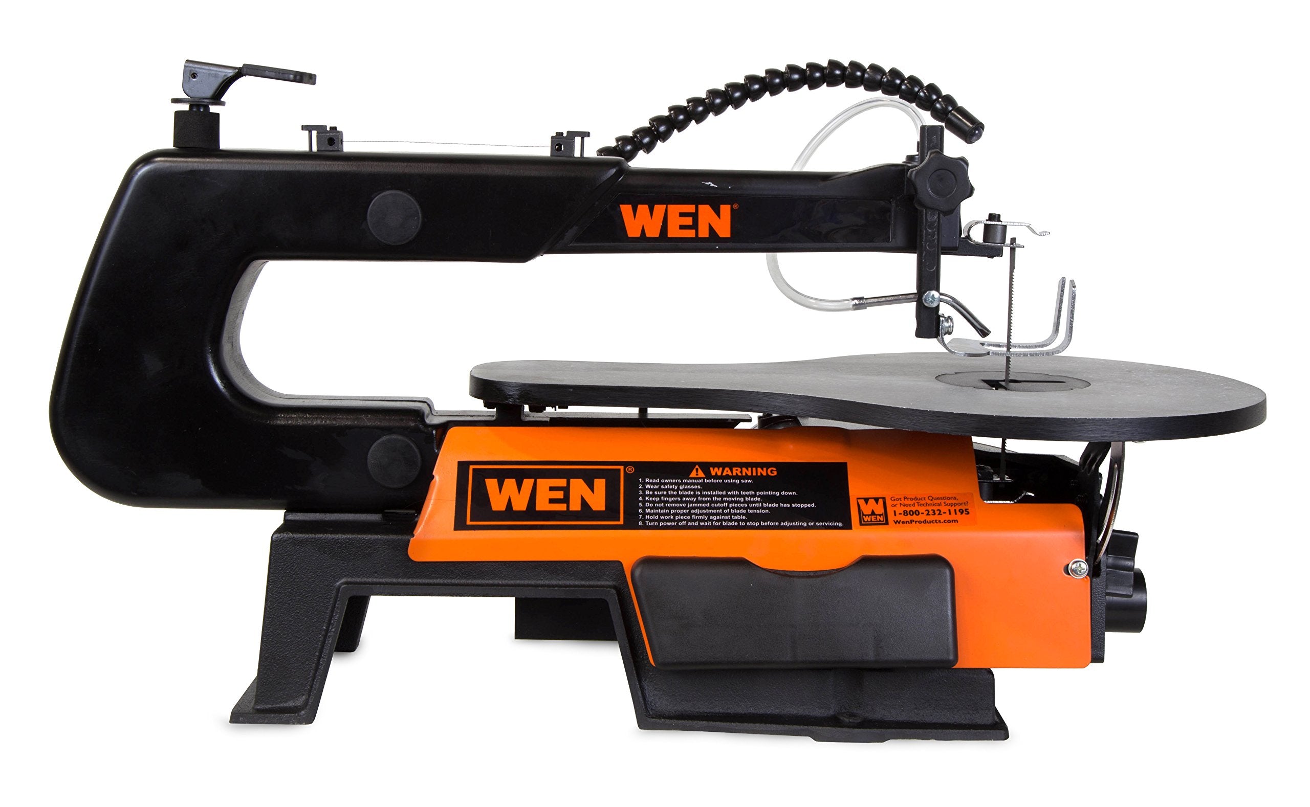 WEN Variable Speed Scroll Saw, 16-Inch with Work Light (3921)