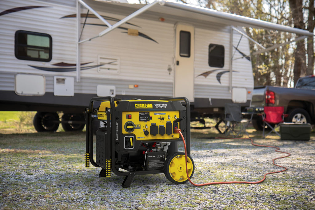 Champion Power Equipment 10,000-Watt Electric Start Home Backup Portable Open Frame Inverter Generator with Quiet Technology and Free 3-Year Warranty