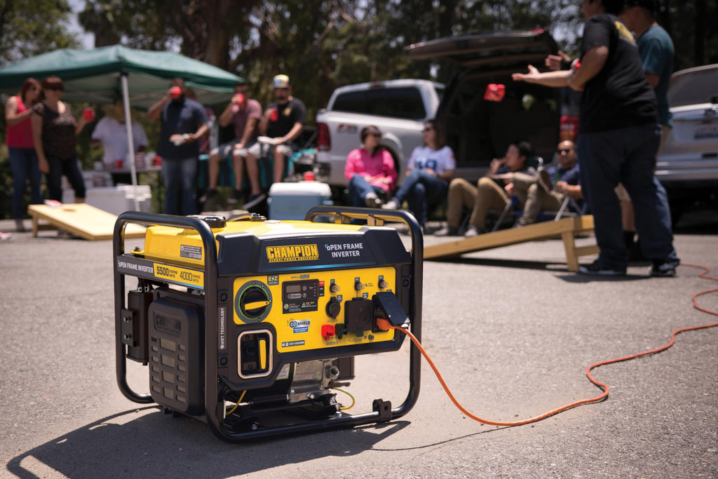 Champion Power Equipment 5500-Watt RV Ready Portable Open Frame Inverter Generator with Quiet Technology and Free 3-Year Warranty, CARB Compliant