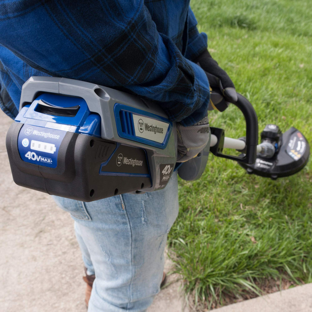 Westinghouse 40V Cordless Hedge, String Trimmer and Blower, 2.0 Ah Battery and Charger Included