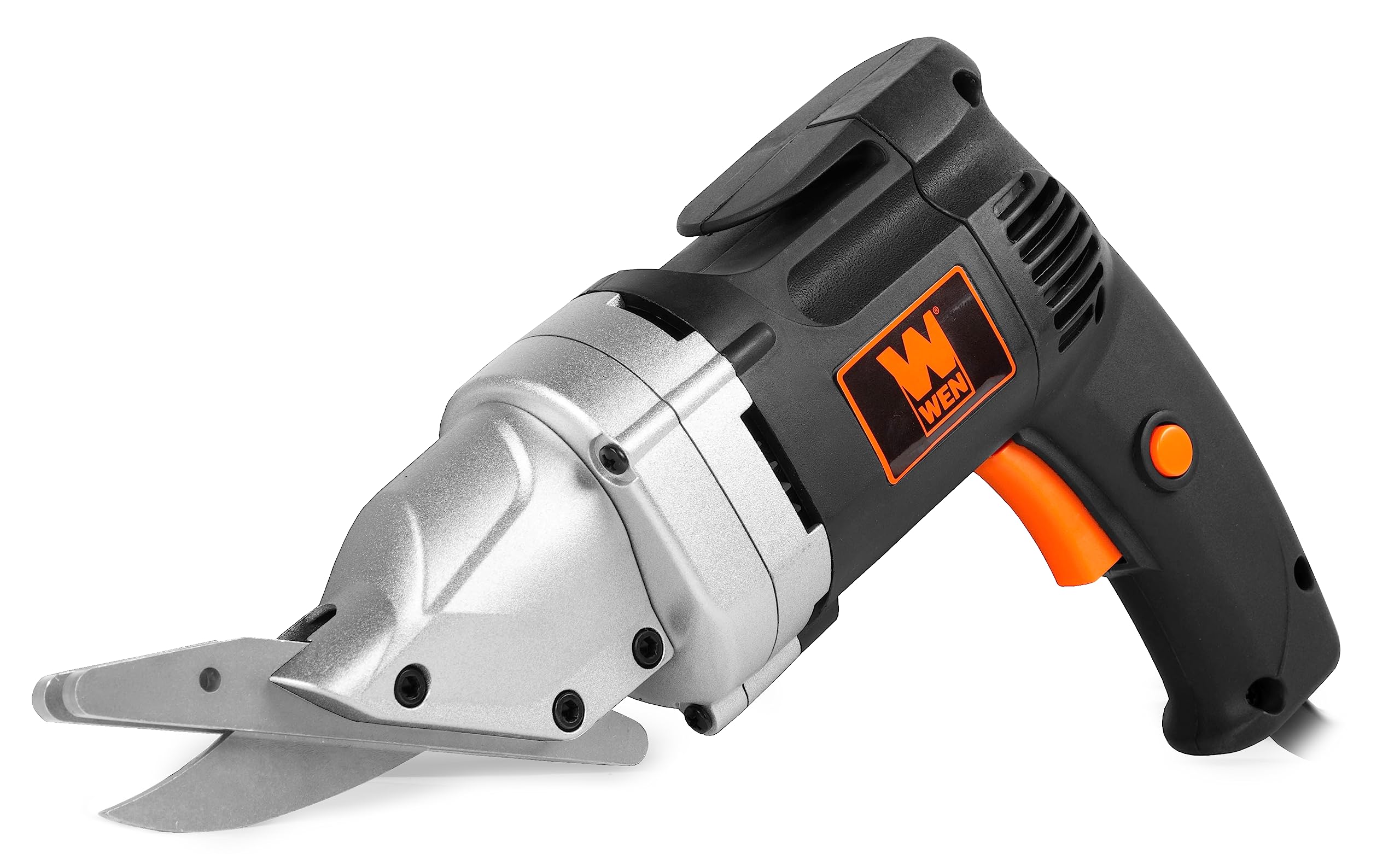 WEN Cordless Metal Shear, Variable Speed with 20V Max 2.0 Ah Lithium-Ion Battery and Charger (20314)