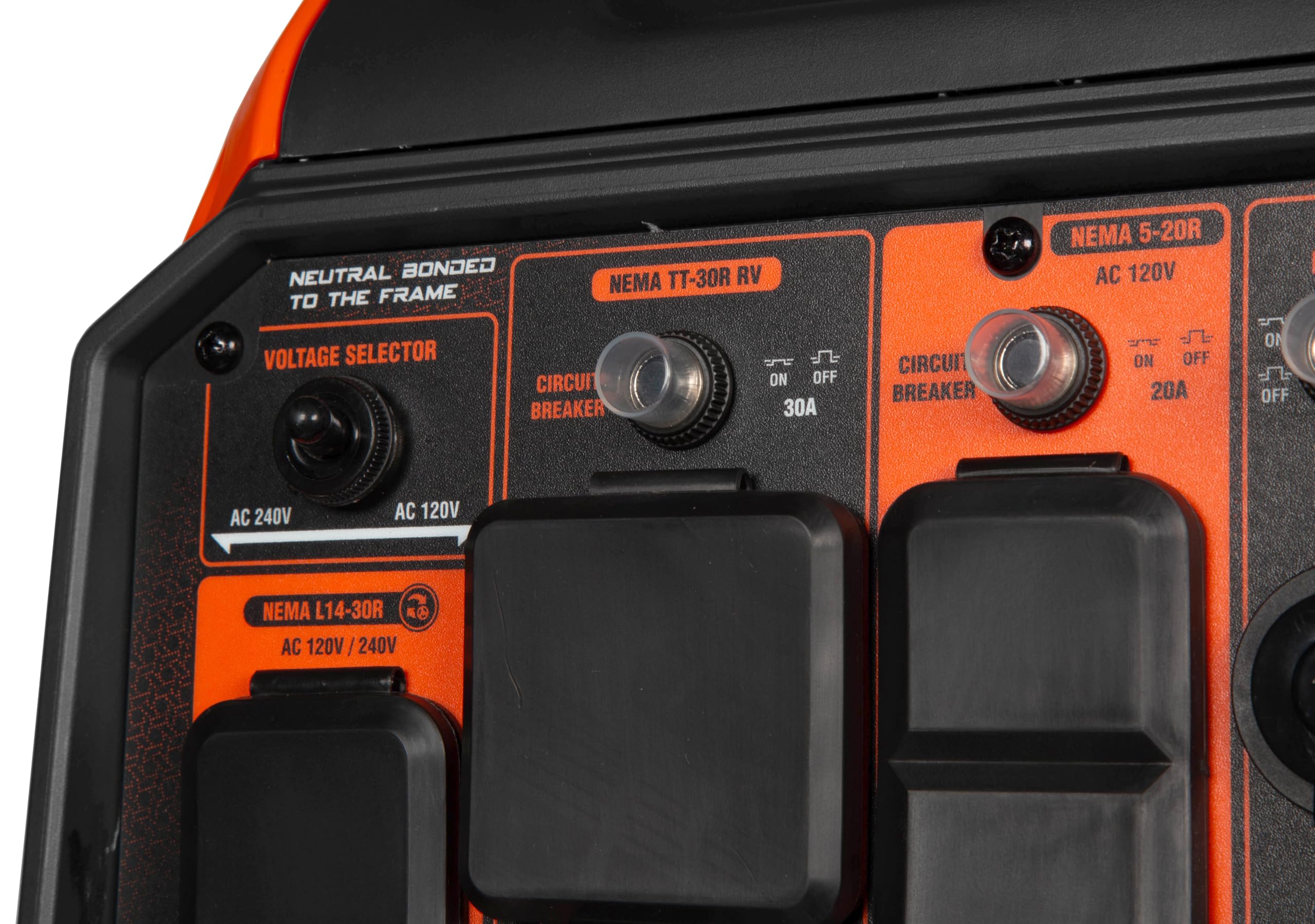 WEN DF450i Super Quiet 4500-Watt Dual RV-Ready Portable Inverter Generator with Fuel Shut-Off