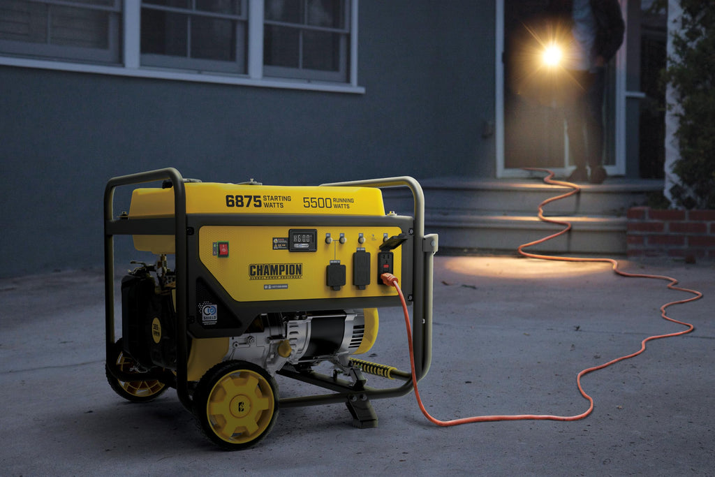 Champion Power Equipment 6875-Watt Portable Generator with Free 3-Year Warranty