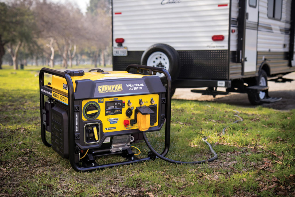 Champion Power Equipment 5500-Watt RV Ready Portable Open Frame Inverter Generator with Quiet Technology and Free 3-Year Warranty, CARB Compliant