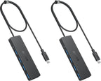 Anker USB Hub 4 Ports, Multiple USB 3.0 Hub, USB Splitter for Laptop, Extender for A Port Laptop, PC, Desktop and More [Charging Not Supported](2ft USB-A)