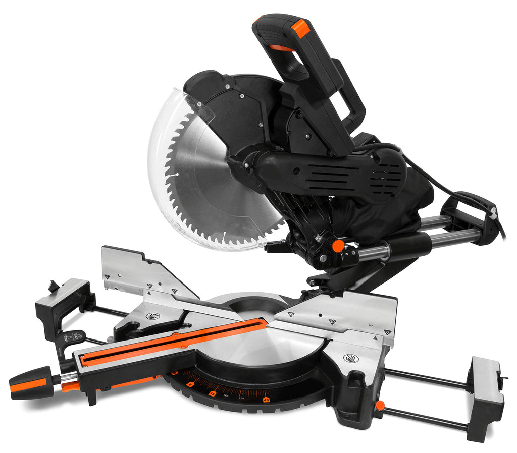 WEN MM1215 15-Amp 12-Inch Dual Bevel Sliding Compound Miter Saw with LED Cutline