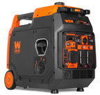 WEN Quiet and Lightweight 4800-Watt Dual Fuel RV-Ready Electric Start Portable Inverter Generator with Fuel Shut Off and CO Watchdog (DF480iX)