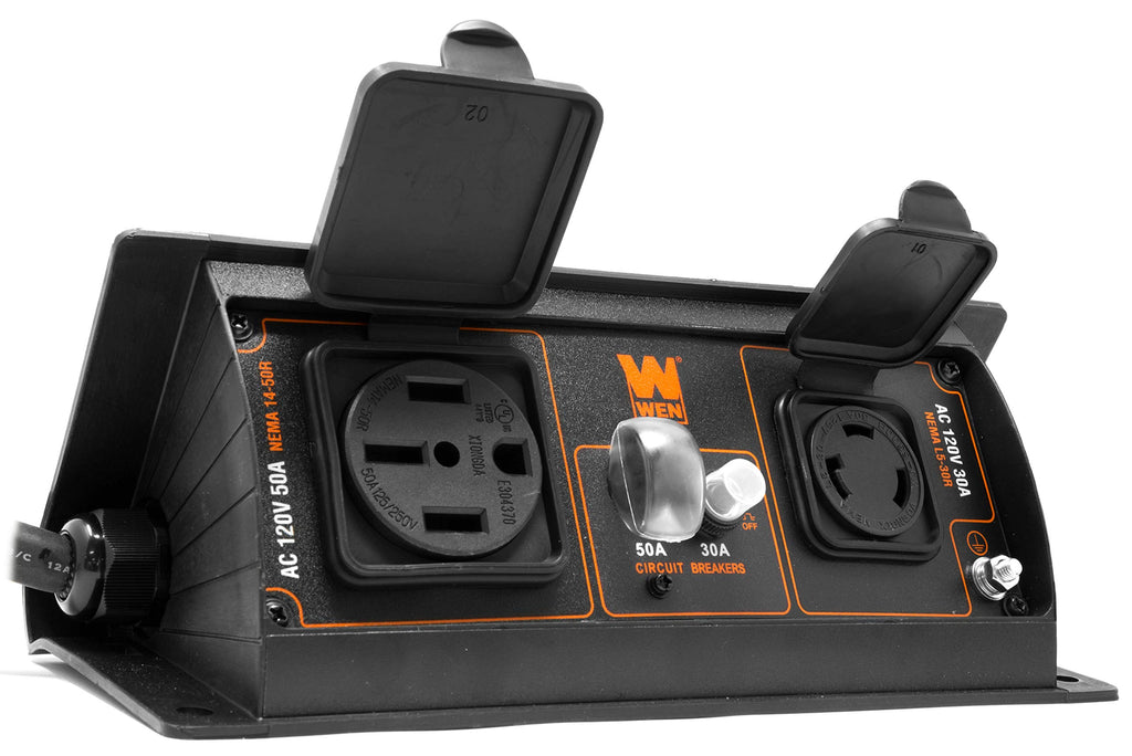 WEN GNA25i 25-Amp 3000-Watt Parallel Kit Connection Cord for Inverter Generators, Black