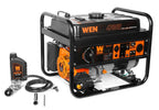 WEN DF472X 4750-Watt 120-Volt/240-Volt Dual Fuel Portable Generator with CO Shutdown Sensor