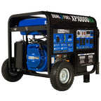 DuroMax XP10000HX 10,000-Watt Dual Fuel Portable Generator - Gas & Propane, Electric Start, Whole Home Power Backup, Transfer Switch Ready, RV & Emergency Ready