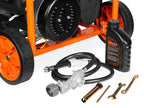 WEN DF472X 4750-Watt 120-Volt/240-Volt Dual Fuel Portable Generator with CO Shutdown Sensor