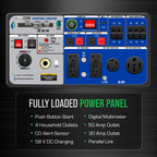 DuroMax XP4500iH 4,500-Watt Dual Fuel Portable Digital Inverter Generator - Gas & Propane, Remote Electric Start, RV & Emergency Ready